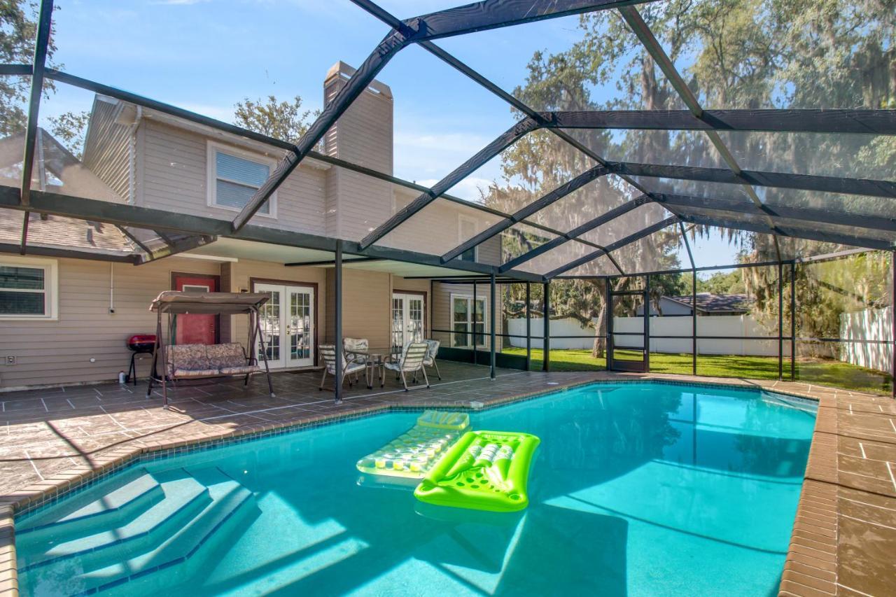 Tampa Bay Pool Home With Heated Pool Брандон Экстерьер фото